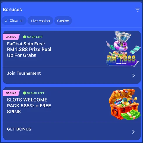 DashKing88 Special Sport Bonus 100% up to RM 388
